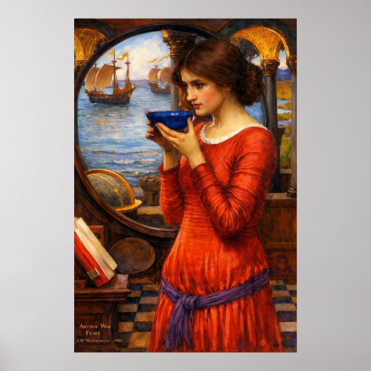 Destiny by John William Waterhouse ポスター (正面)