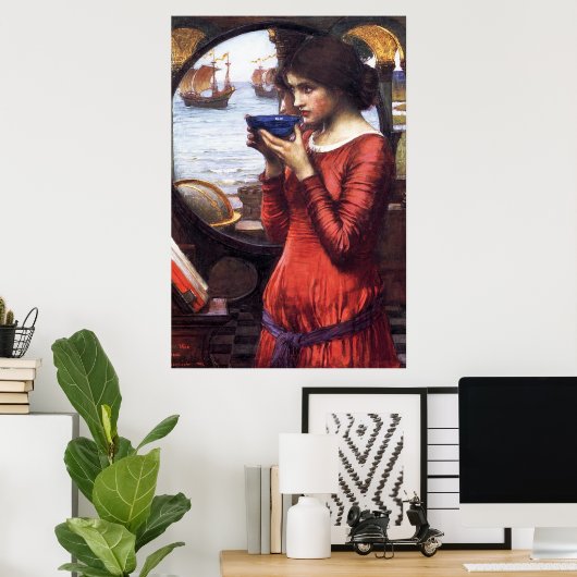 DESTiNY, by John William Waterhouse, 1900 ポスター (ホームオフィス)