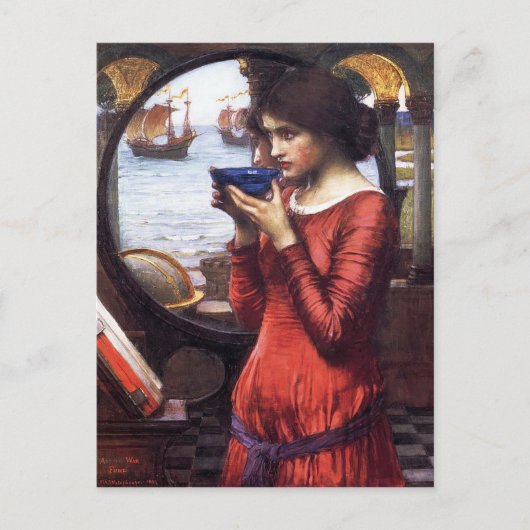 DESTiNY, by John William Waterhouse, 1900 ポストカード (正面)