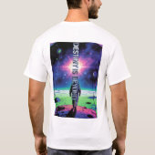 Destiny Is Beyond Cosmic Motivation Shirt Tシャツ (裏面)