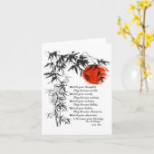 Destiny - Lao Tzu - Tao Te Ching – 哲学のクート カード (黄色い花)