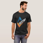 Destiny Motivational T-Shirt | Modern Geometric Gr Tシャツ (正面フル)