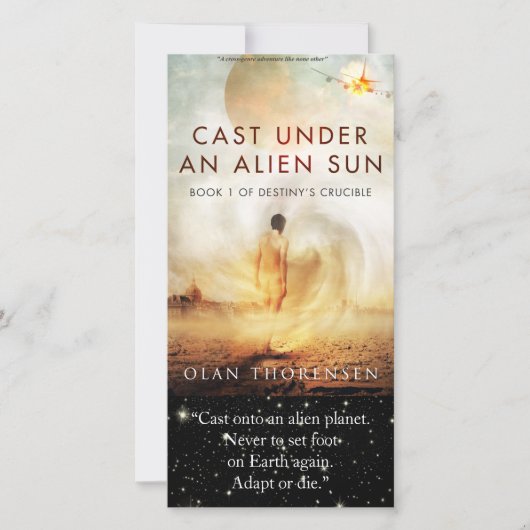 Destiny's Lucumble Book 1ブックマーク/ サンキューカード (正面)