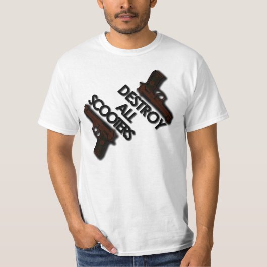 Destoryすべてのスクーター Tシャツ (正面)
