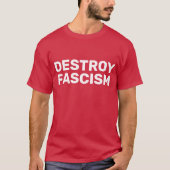 DESTROY FASCISM Tシャツ (正面)