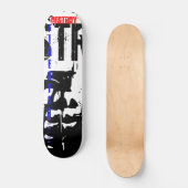 DeStroY SkateBoard by FireStar Boards スケートボード (正面)