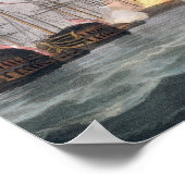 Destruction of the Danish Fleet before Copenhagen, ポスター (角)