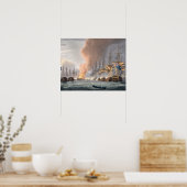 Destruction of the Danish Fleet before Copenhagen, ポスター (キッチン)