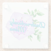 Destructively Mine ガラスコースター (裏面)