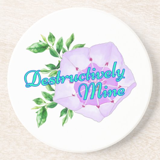 Destructively Mine コースター (正面)