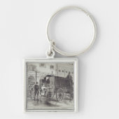 Detの家の刑務所のヴァンのとる囚人 キーホルダー (正面)
