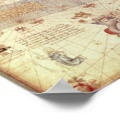 Detail of Asia from the Catalan ポスター (角)