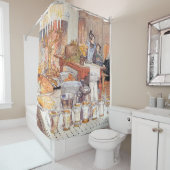 Detail Of Christmas Eve - Carl Larsson 1906 シャワーカーテン (インサイチュ)