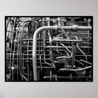 Detail of J-58 Jet Engine ポスター