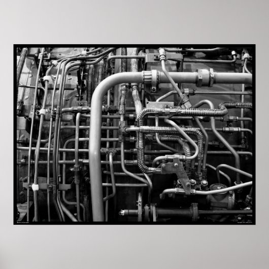 Detail of J-58 Jet Engine ポスター (正面)
