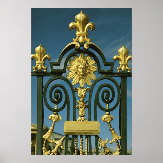 Detail of the Grille d'honneur ポスター (正面)