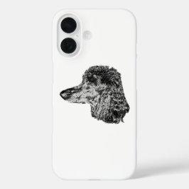 Detailed Dog Portrait Phone Case iPhone 16ケース