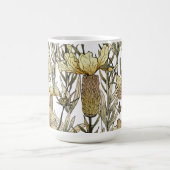 Detailed Floral Pattern コーヒーマグカップ (中央)