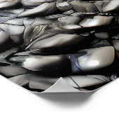 Detailed Head of Roaring Godzilla Monster ポスター (角)