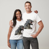 Detailed Head of Roaring Godzilla Monster Tシャツ (ユニセックス)