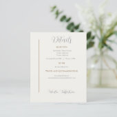 Details Card We do Take Two Second wedding (スタンド正面)