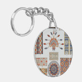 Details Of Decoration Ancient Assyrian Costume  キーホルダー (正面左)