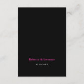 Detalles de boda con flores mexican Detalles de tu エンクロージャーカード (裏面)