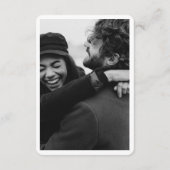 Detalles de boda en Atlanta, vertical pequeño エンクロージャーカード (裏面)