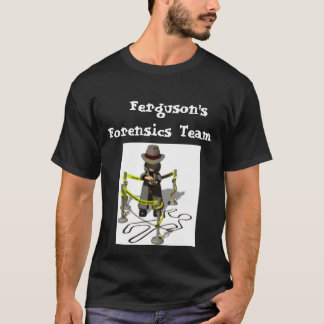 detective_crime_scene_lw、   Ferguson'sForensics… Tシャツ