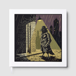 Detective Crow Comics Noir Style Guest Book ゲストブック