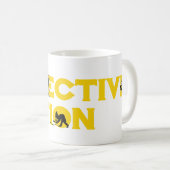 Detective Fiction Genre Lover コーヒーマグカップ (正面右)