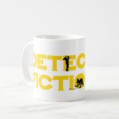 Detective Fiction Genre Lover コーヒーマグカップ (正面左)
