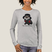 Detective Sherlock Pug Dog Lover Hobo  トライブレンドＴシャツ (正面)