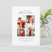 Determining Green Photo Graduationの略 案内状 (スタンド正面)