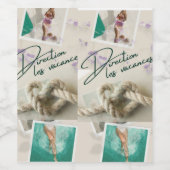 d'étiquettes pour bocaux ワインラベル (シングルラベル)