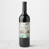 d'étiquettes pour bocaux ワインラベル (正面)