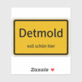 Detmold Aufkleber Sticker Autoaufkleber シール (シート)