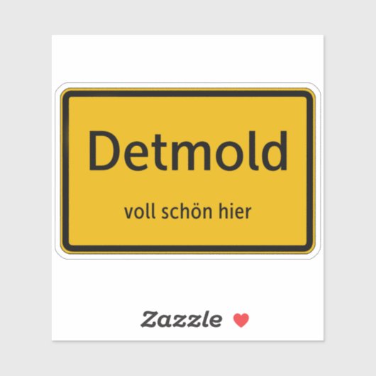 Detmold Aufkleber Sticker Autoaufkleber シール (シート)