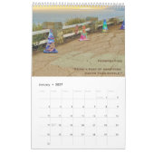 DETOUR 2023芸術と感謝のカレンダー カレンダー (1月 2027)