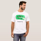Detox Juice Schild grün  Tシャツ (正面フル)