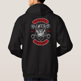 Detroit Biker Motorrad Chopper Gorilla パーカ