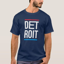 Detroit city logo design tシャツ