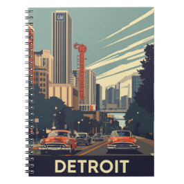 Detroit Classic City ノートブック