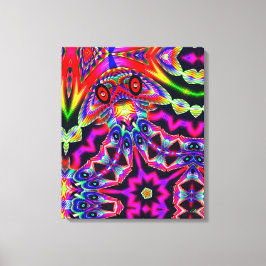 Detroit Cop Beats Off Two Men キャンバスプリント