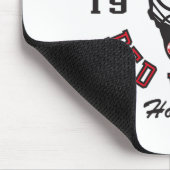 Detroit Red Wings Hockey Mask Gray Officially Lice マウスパッド (コーナー)