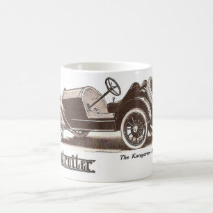 Detroiterのカンガルーの広告1914のマグ コーヒーマグカップ