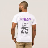 Dettloff Kathyの第2順序 Tシャツ (裏面フル)