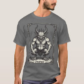 Deumus Tiny Terror Big Attitude Tシャツ (正面)