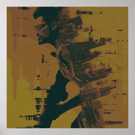 Deus Ex Humans Divided v2 ポスター (正面)