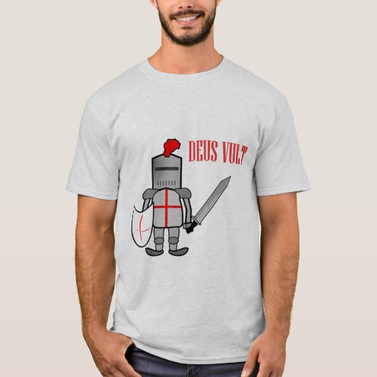 Deus Vult Tシャツ (正面)